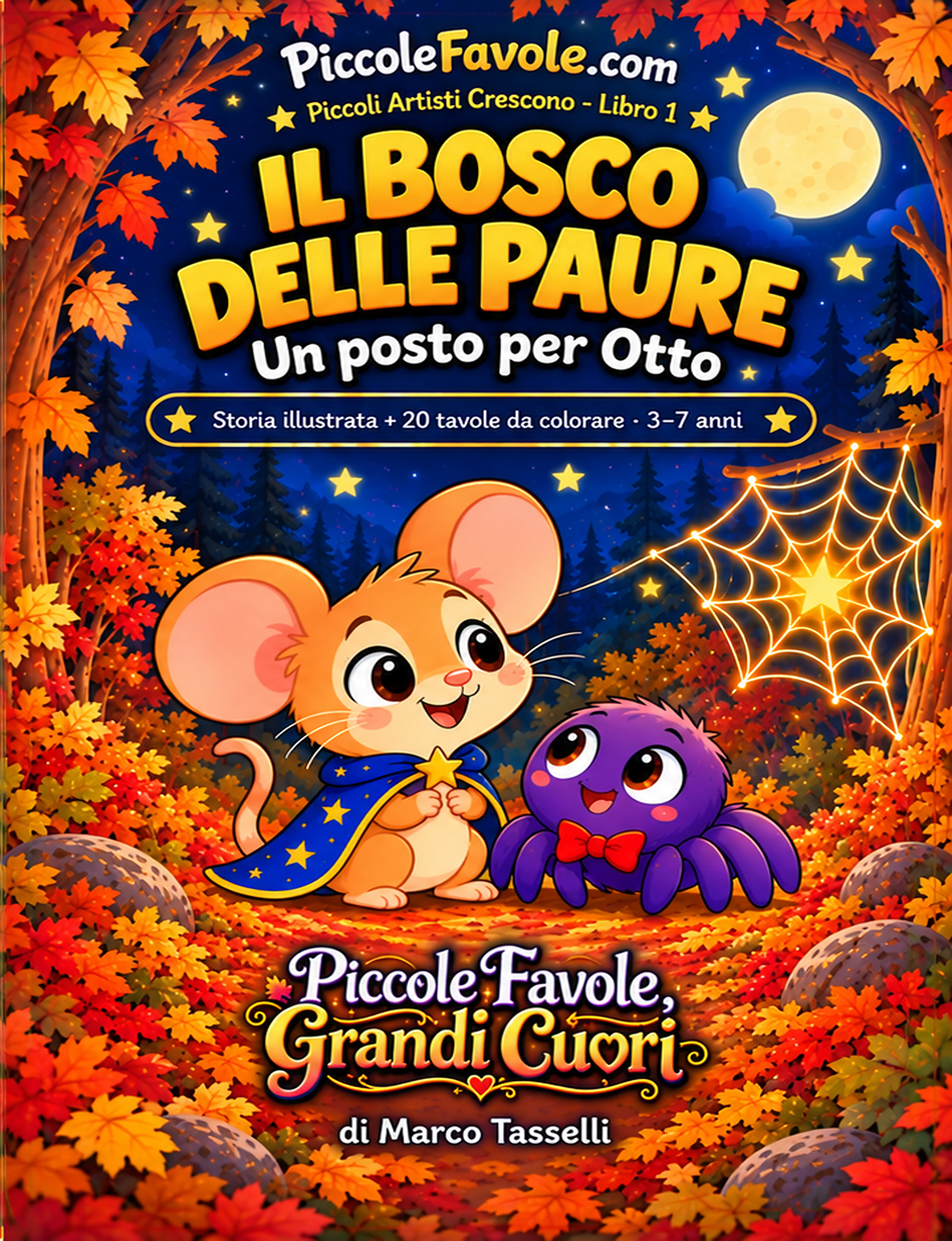 Copertina del libro Il Bosco delle Paure — Un posto per Otto